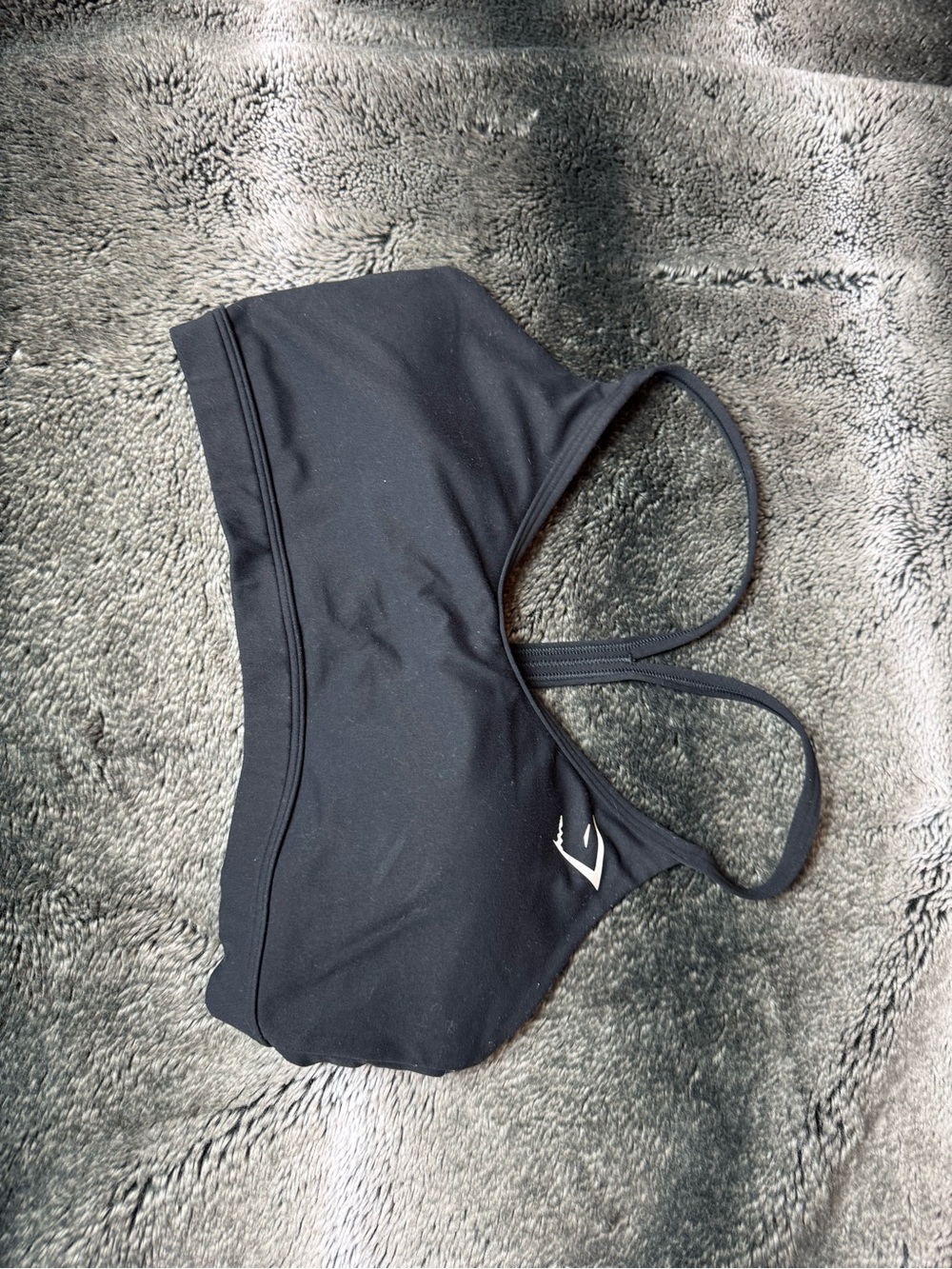 Gymshark Black Low-Impact Sports Bralette